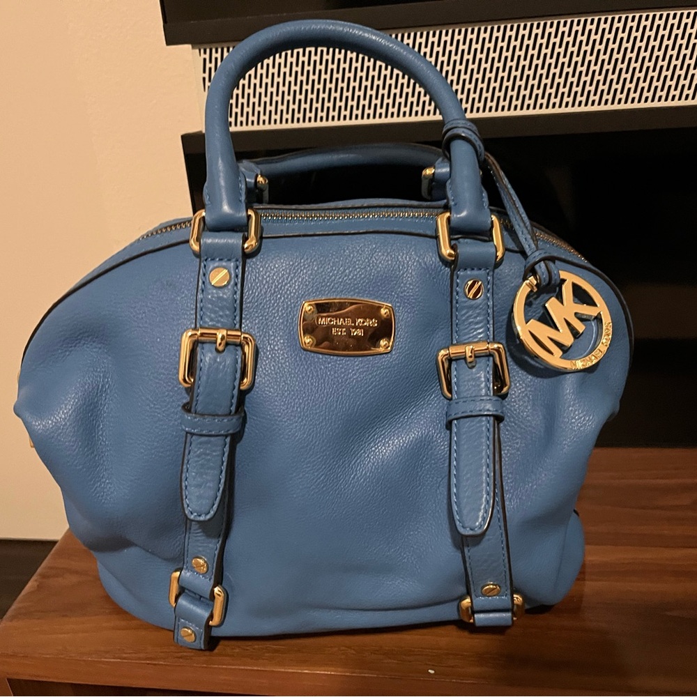 Michael Kors Vibrant Blue Satchel